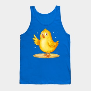 Chick Hand Drawn Tank Top